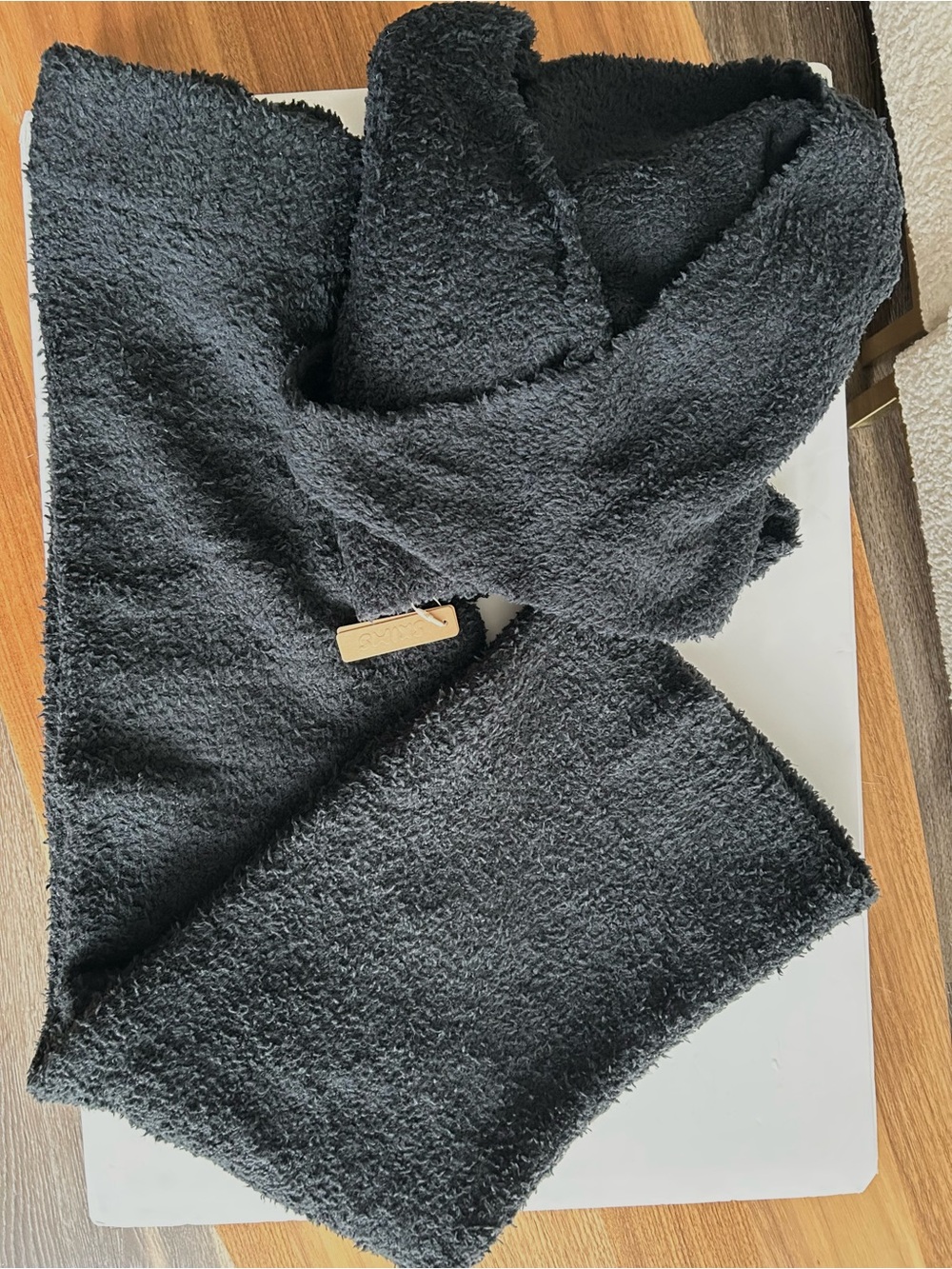 SKIMS BRAND NEW Cozy Knit set (Wrap Top and wide leg pants) Size S